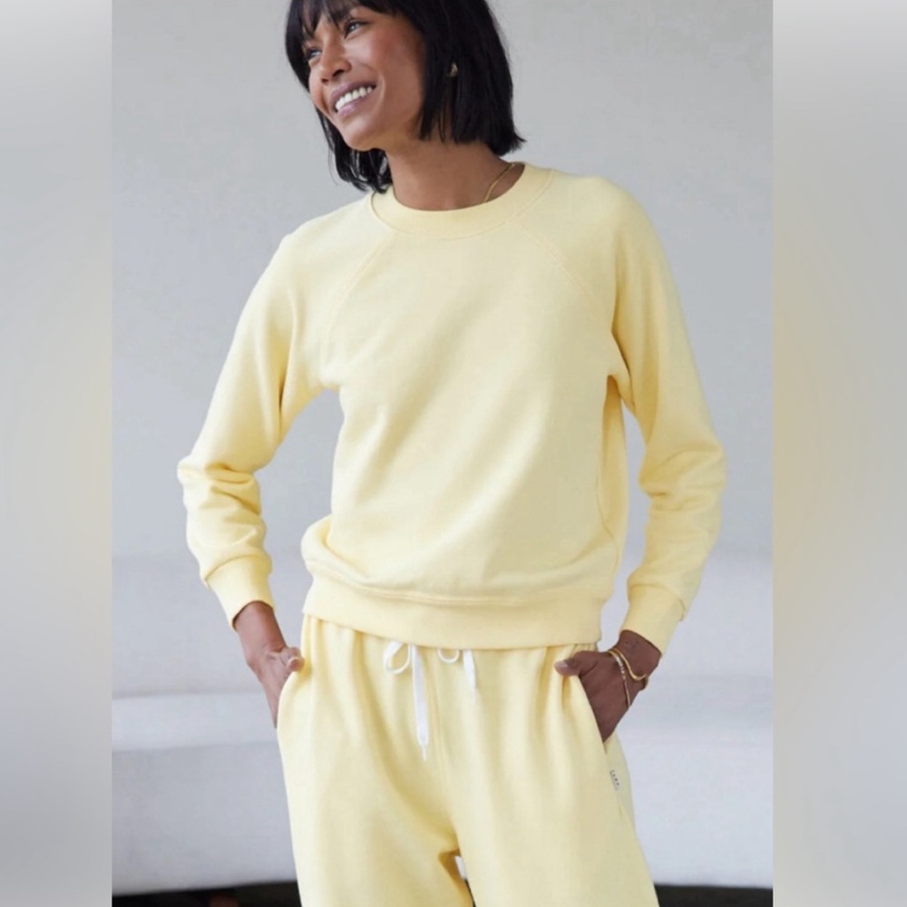 AYR Yellow Set - sweatshirt L, pants S